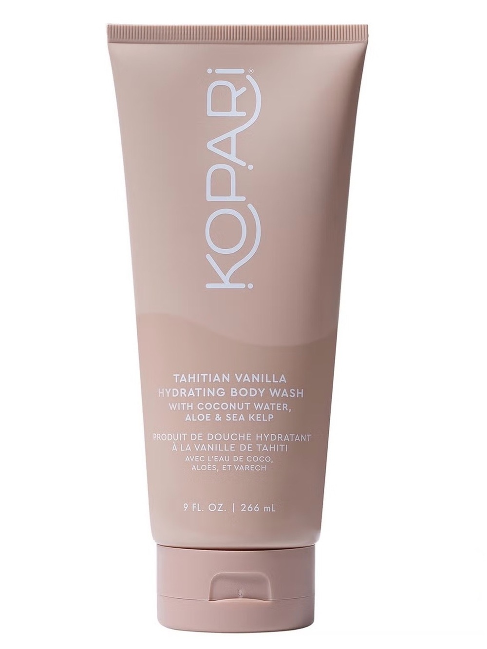 Kopari Tahitian Vanilla Hydrating Body Wash 9 oz NEW Coconut Water Aloe